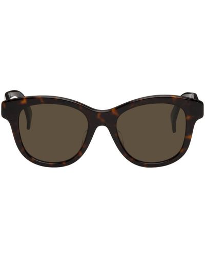 KENZO Tortoiseshell Cat-eye Sunglasses - Black
