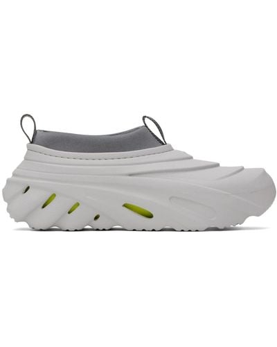 Crocs™ Grey Echo Storm Sneakers - Black