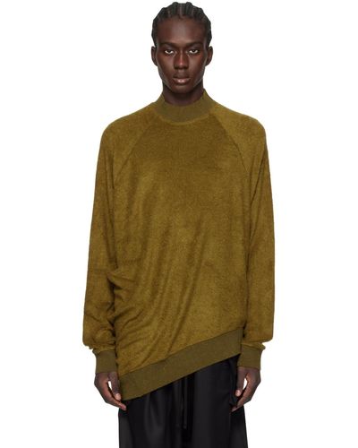 Julius Asymmetric Sweater - Green