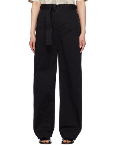 Lemaire Twisted Trousers - Black