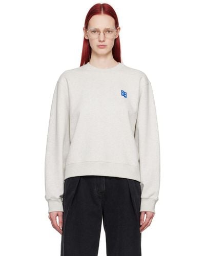 Adererror Significant Trs Tag Sweatshirt - White