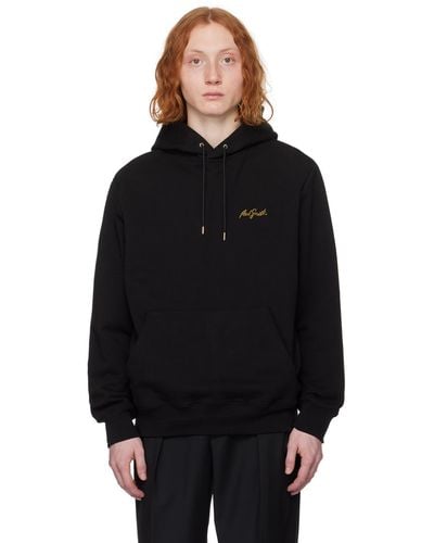 Paul Smith Black Embroidered Hoodie