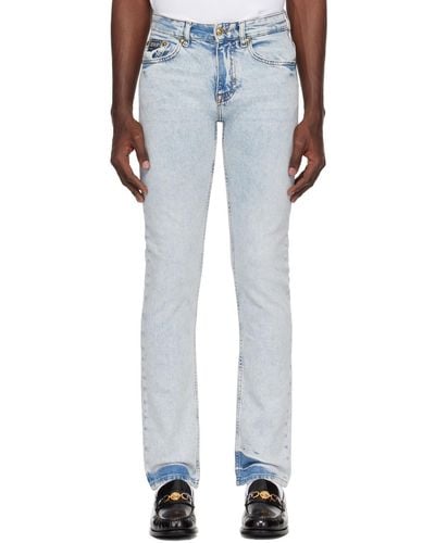 Versace Jeans Couture Slim-Fit Jeans - Blue