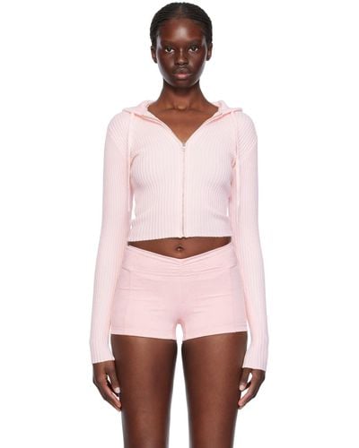 Frankie's Bikinis Aimee Hoodie - Pink