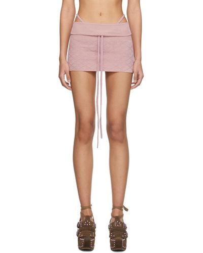 KNWLS Cali Miniskirt - Pink