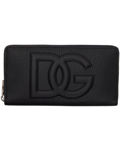 Dolce & Gabbana Dg ロゴ 財布 - ブラック