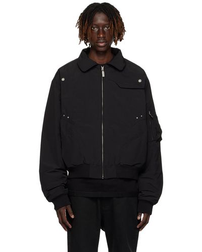 C2H4 Blouson intervein noir