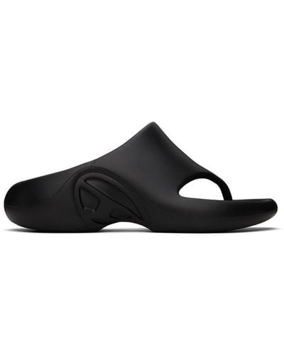 DIESEL Black Sa-maui X Sandals