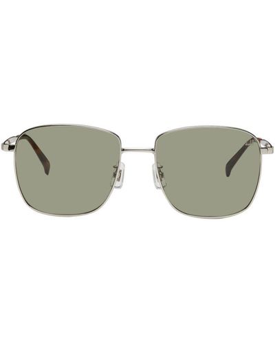 Dunhill Square-framed Sunglasses - Metallic