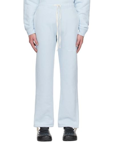 SAINTWOODS Embroide Lounge Pants - White