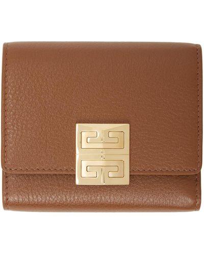 Givenchy Tan 4g Wallet - Brown