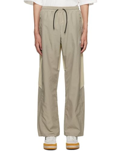 Reebok Beige Vector Track Trousers - Natural
