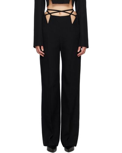 Dion Lee V-wire Trousers - Black