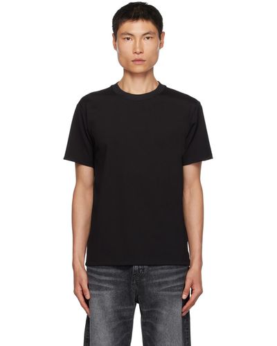 RECTO. Patch T-shirt - Black