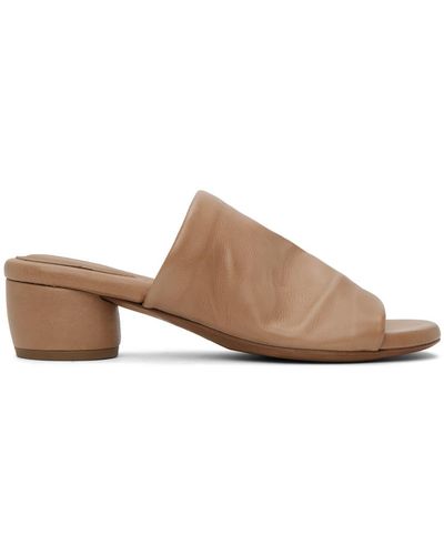 Marsèll Tan Otto Heeled Sandals - Black