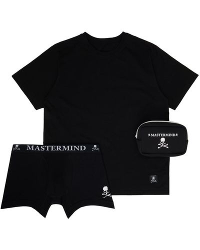 MASTERMIND WORLD ブリーフ&tシャツ セット - ブラック