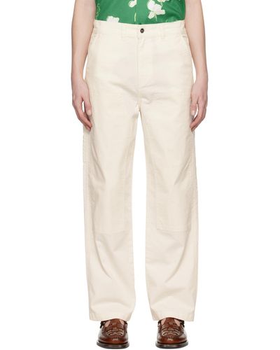 Saturdays NYC Off- Morris Trousers - White