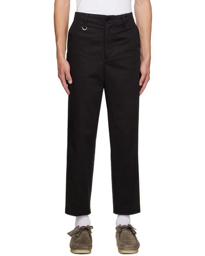 Uniform Experiment Side Pocket Trousers - Black