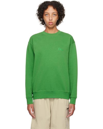 Dime Embroide Sweatshirt - Green
