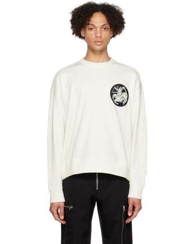 Jil Sander Off-white 'sagittarius' Sweatshirt