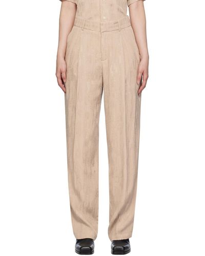 Soulland Ula Trousers - Natural