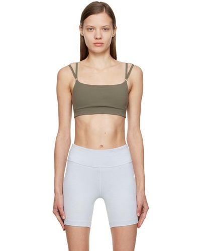 Outdoor Voices Womens Strappy Striped Textured Sports Bras Green Size -  Shop Linda's Stuff