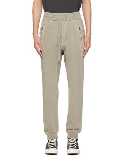 Ksubi Taupe 4x4 Trak Sweatpants - Natural