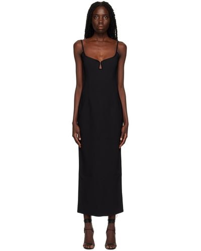 Paris Georgia Basics Marlo Midi Dress - Black