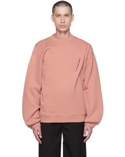 Y. Project Pink Pinched Sweatshirt