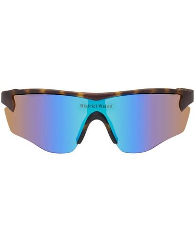 District Vision Junya Racer Sunglasses - Blue