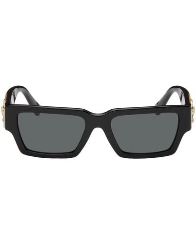 Versace Medusa Deco Sunglasses - Black