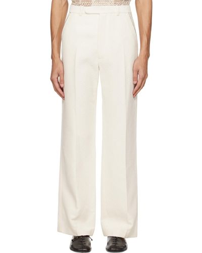 Casablancabrand Pantalon droit blanc - Neutre