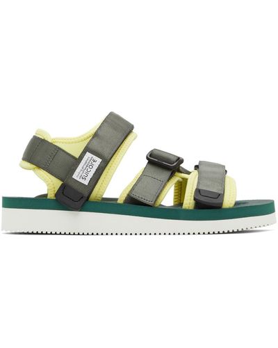 Suicoke Kisee-V Sandals - Green