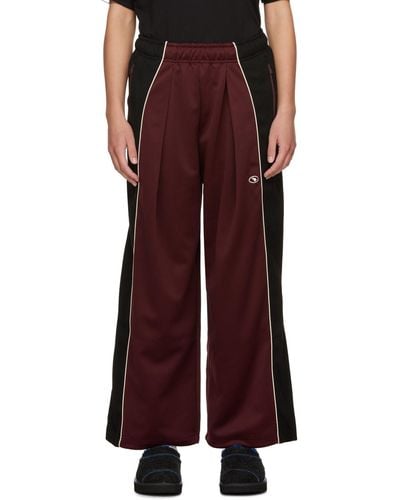 Adererror Rawul Track Trousers - Red