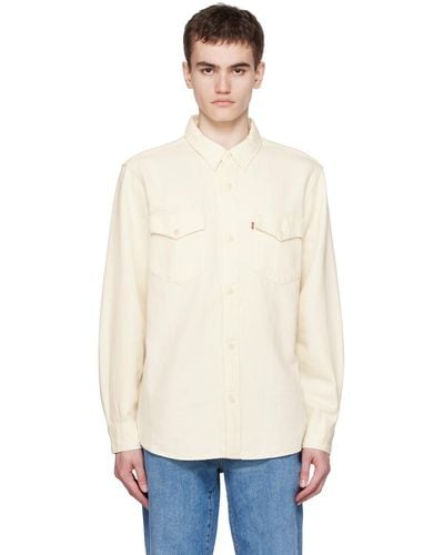Levi's Off-white Western Shirt - Multicolour
