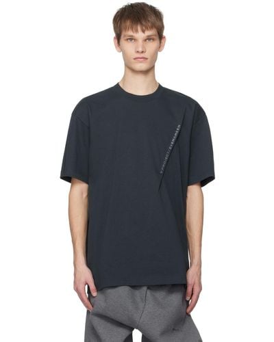 Y. Project Black Pinched T-shirt - Blue