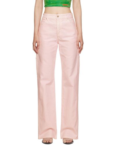 Heron Preston Carpenter Pants - Pink