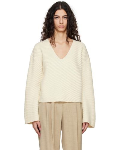 By Malene Birger Off- Hamie Sweater - Natural