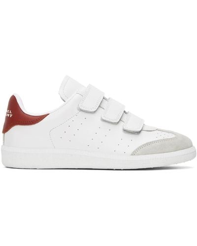 Isabel Marant White Beth Trainers - Black