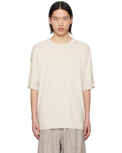 Mark Kenly Domino Tan T-shirt kai - Blanc