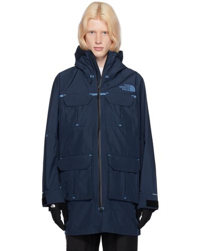 The North Face Navy Rmst Mountain Coat - Blue