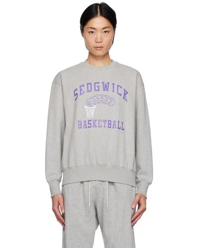Uniform Bridge グレー Basketball スウェットシャツ - マルチカラー