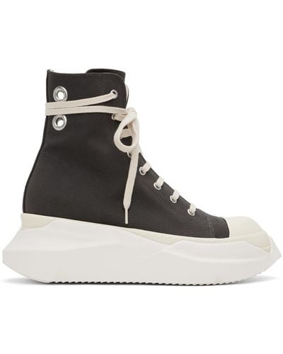 Rick Owens Abstract Trainers - Black
