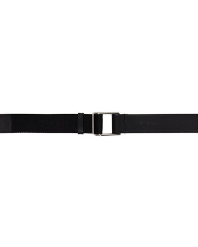Givenchy Black Double Ring Belt