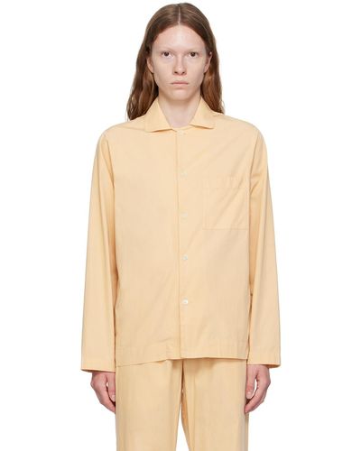 Tekla Chemise de pyjama à boutons - Neutre