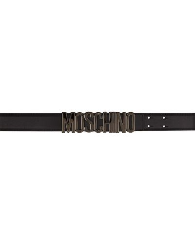 Moschino Fantasy Print Belt - Black