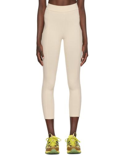 Live The Process Off-white Crystal Sport leggings - Multicolor
