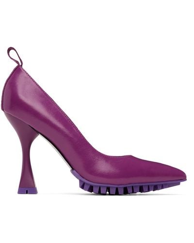 Versace Flair Heels - Purple