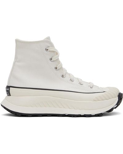 Converse Off-white & Beige Chuck 70 At-cx Sneakers - Black