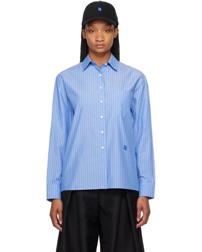 Adererror Significant Patch Shirt - Blue